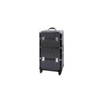 Valise aluminium noire & strass blancs parisax professional Valise aluminium noire & strass blancs parisax professional