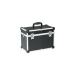 Valise de coiffure croco noire