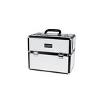 Valise maquillage blanche  strass by parisax professional