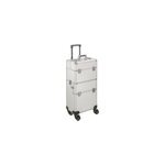 Valise trolley rigide silver nica xanitalia pro