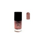 Vernis  ongles paillettes rose gold parisax