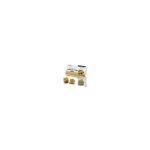 3 batonnets d'encre solide jaune pour xerox workcenter c2424