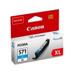 Cartouche encre cyan haute capacit (cli - 571c xl) pour canon pixma mg 5750 / mg 6850. . .