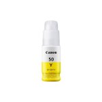 Cartouche d'encre jaune canon gi50y pour pixma g5050. . . - 7 700 pages.
