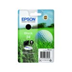 Cartouche d'encre noire epson pour workforce 3720dwf / 3725dwf . . (n34) (balle de golf)