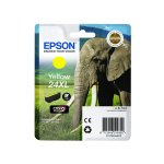 Cartouche jaune xl �l�phant epson s�rie 24 pour expresssion photo xp750 / xp850 (c13t24344012)