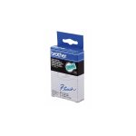Cassette � ruban brother pour �tiqueteuse 12mm noir sur vert