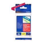 Cassette à ruban brother pour étiqueteuse blanc sur rouge brillant (tz - 435) 12mm Cassette à ruban brother pour étiqueteuse blanc sur rouge brillant (tz - 435) 12mm