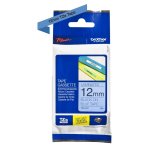 Cassette  ruban brother pour tiqueteuse noir sur bleu (tz - 531) 12mm