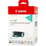 Multipack de 8 cartouches d'encre canon cli - 42 bk / gy / lgy / c / m / y / pc / pm Multipack de 8 cartouches d'encre canon cli - 42 bk / gy / lgy / c / m / y / pc / pm