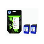 Pack de 2 cartouches 3 couleurs hp poru deskjet 450 . . . (n57)