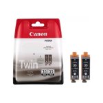 Pack de 2 cartouches d'encre canon pgi - 35 noir pigment Pack de 2 cartouches d'encre canon pgi - 35 noir pigment