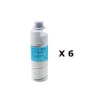 Pack de 6 bouteilles de toner noir pour panasonic dp3510 / dp3520. . . (dqtu24d x6)