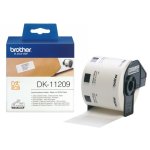 Rouleau d'tiquettes d'adresse dk - 11209 brother original  noir sur blanc, 29 x 62 mm pour ql500
