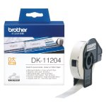 Rouleau d'tiquettes dk - 11204 brother original  noir sur blanc, 17 x 54 mm pour ql500
