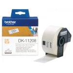 Rouleau d'tiquettes dk - 11208 brother original  noir sur blanc, 38 x 90 mm pour ql500