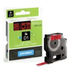 Ruban dymo d1 (40913) - noir sur rouage - 9mm x 7m noir dymo pour labelmanager