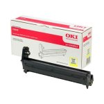 Tambour jaune oki pour imprimante oki c8600 / c8800