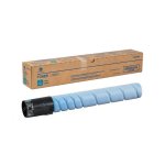 Toner cyan konica minolta pour bizhub c224 (tn321c)
