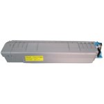 Toner jaune gnrique pour oki c9655