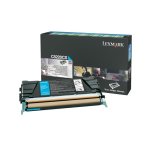 Toner laser lexmark lrp cyan pour c522 / 524 / 53x