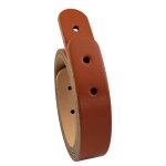 2 lanires cuir sac cabas + vis chicago 50cm marron - miyako - mondial tissus