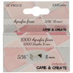Agrafes pour agrafeuse murale 8 mm - mondial tissus