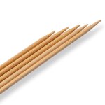 Aiguilles doubles pointes bambou 20 cm x 3, 50 mm - prym - mondial tissus