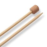 Aiguilles  boule bambou 33 cm x 4, 50 mm - prym - mondial tissus