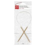 Aiguilles circulaire 2. 5 bambou 40 cm - mt - mondial tissus