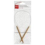 Aiguilles circulaire n4 bambou 40 cm - mt - mondial tissus