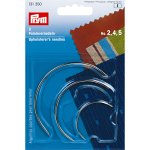 Aiguilles courbes pour bourrelier ou rembourrage - prym - mondial tissus