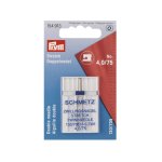 Aiguilles doubles pour machine  coudre  talon plat 4 / 0. 75 - prym - mondial tissus