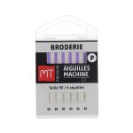 Aiguilles machine broderie - taille 90 - mondial tissus
