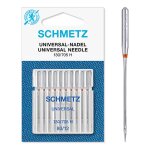 Aiguilles machine schmetz universel 80 a 12 130 / 705 h - schmetz - mondial tissus