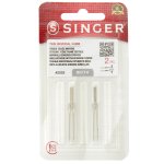 Aiguilles machine singer jumelles 2 - 3 mm - singer - mondial tissus