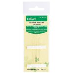 Aiguille  perler n 10 - 13 x4 - clover - clover - mondial tissus