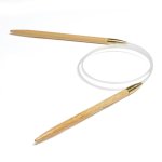 Aiguille tricot circulaire bambou n7 80 cm - bohin - mondial tissus