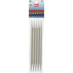 Aiguilles  tricoter doubles pointes, gris perle ou gris - prym - mondial tissus