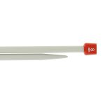 Aiguilles  tricoter 40 cm n 8 plastique - mondial tissus