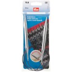 Aiguilles  tricoter circulaires, argent - prym - mondial tissus