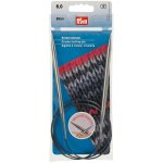Aiguilles  tricoter circulaires, argent - prym - mondial tissus