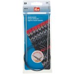 Aiguilles  tricoter circulaires, argent - prym - mondial tissus