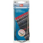 Aiguilles  tricoter circulaires, argent - prym - mondial tissus