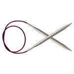 Aiguille  tricoter circulaire fixe nova mtal 40 cm x 3 mm - knit pro - knit pro - mondial tissus