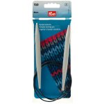 Aiguilles  tricoter circulaires, gris perle ou gris - prym - mondial tissus