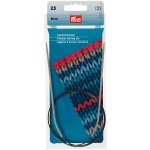 Aiguilles  tricoter circulaires, gris perle ou gris - prym - mondial tissus