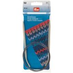 Aiguilles  tricoter circulaires, gris perle ou gris - prym - mondial tissus