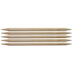 Aiguille  tricoter doubles pointes basix en bouleau 20 cm x 3. 5 mm x5 - knit pro - knit pro - mondial ...