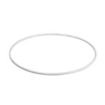 Armature abat - jour cercle diamtre 20 cm blanc - mondial tissus